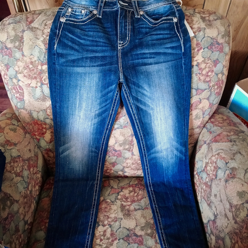 Miss Me jeans High Rise Ankle Skinny size 27x28